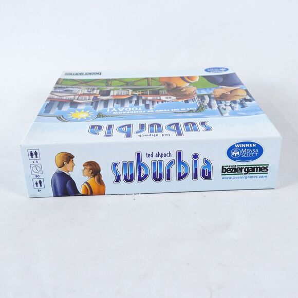 Suburbia City Building Strategy Board Game Bezier Games Ted Alspach New Open Box - Picture 6 of 13